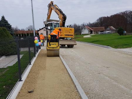 Rekonstrukcija državne ceste Razkrižje-Gibina, utrinki november 2017 6